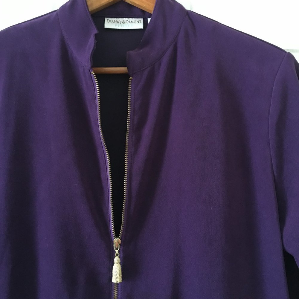 Purple Light-Weight Fall/Spring Jacket - image 5